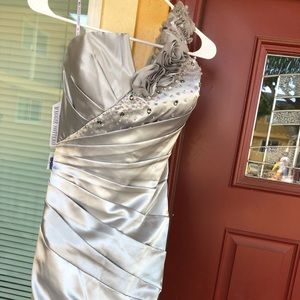 Maggie Sottero Flirt Silver Diamond Gown